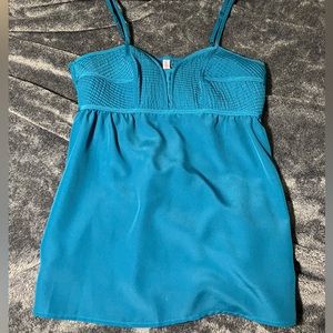 Sexy teal top by Xhilaration